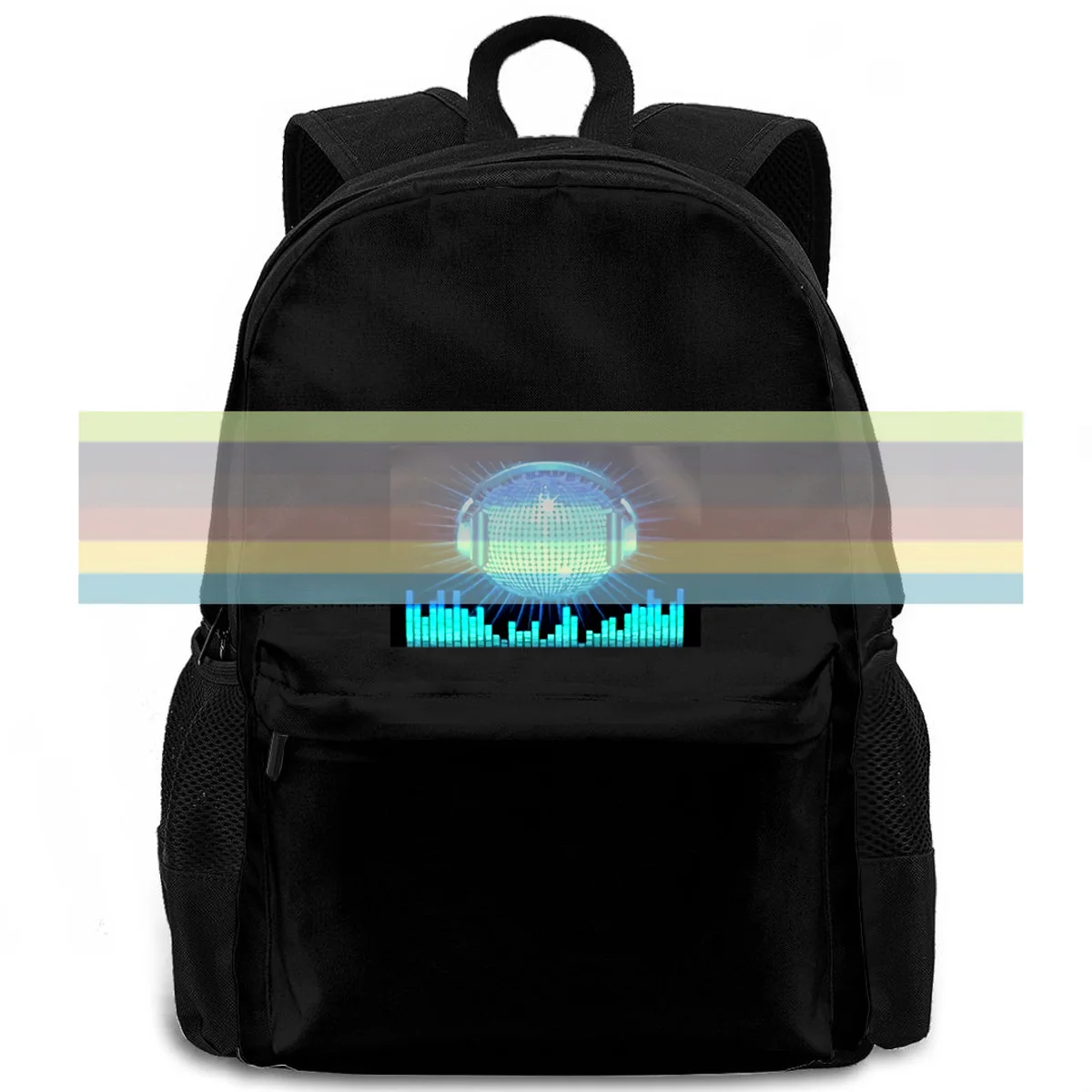 

EmazingLights DJ Sound Activated Light Up Rave for Hipster Causal Cool Interesting Pictures women men backpack laptop
