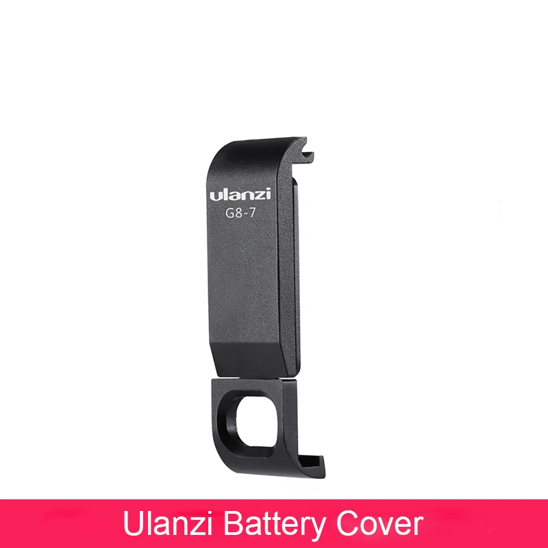battery cover Ulanzi G8-7 Gopro 8 крышка батареи Съемная крышка батареи type-C порт зарядки для Gopro Hero 8 аксессуары - Цвет: battery cover