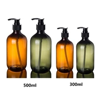 300500ml plastic lotion shampoo shower gel holder soap dispenser empty bath pump bottle essential oil bottle hot selling