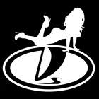 Смешная наклейка на автомобиль 3D ВАЗ девочка бампер на лобовое стекло мотоциклетный шлем наклейка высокое качество KK виниловый чехол царапины автомобильное украшение