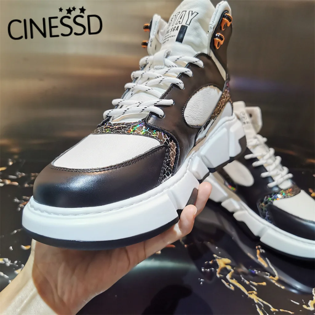 2021 High Leisure Shoes Flat Couple Bottom Platform Man Sneakers Alexander Casual Men for | Обувь