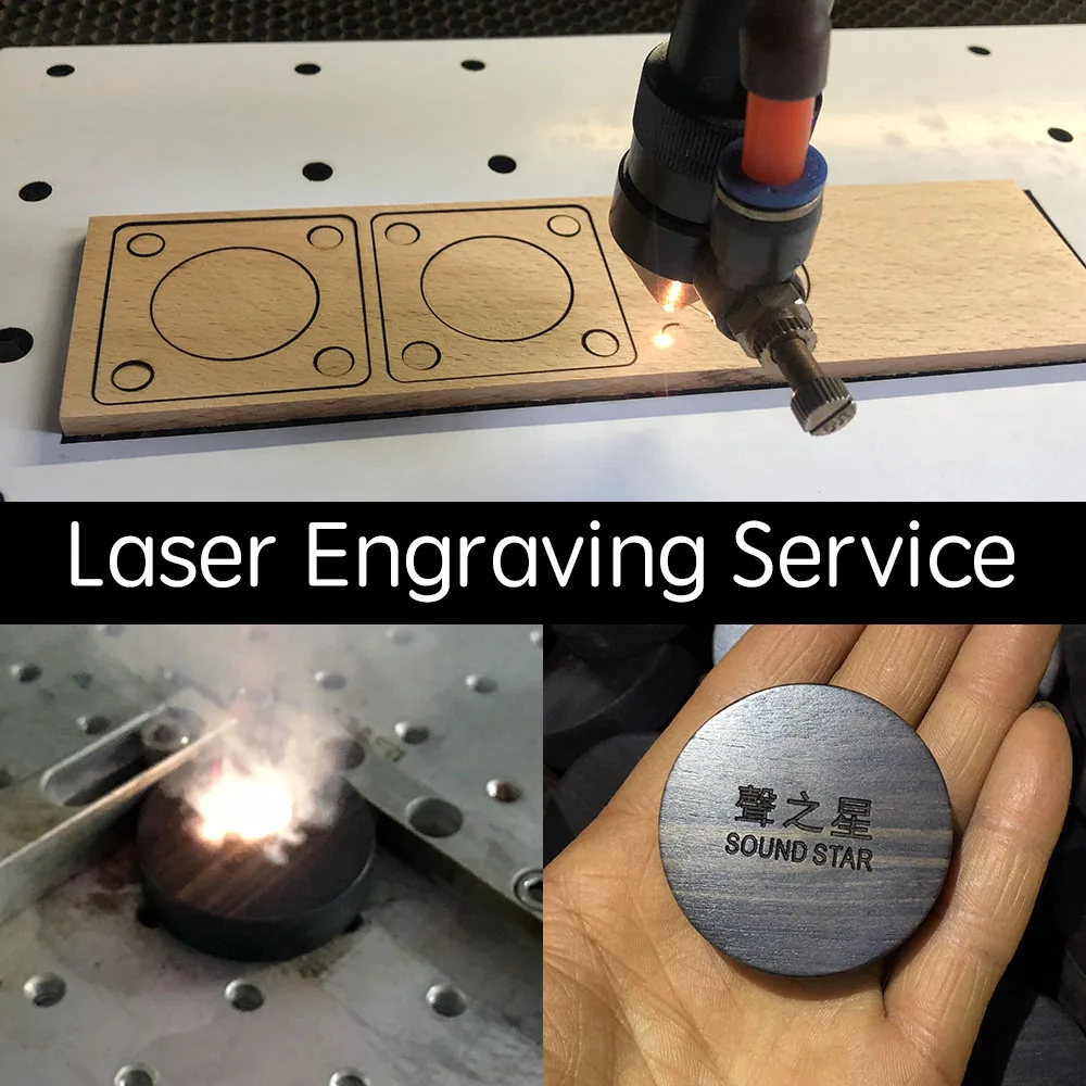 Лазерный Гравировальный сервис гравированный резной индивидуальный логотип на