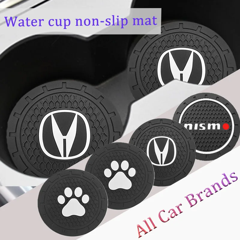 

2pcs Car Non-slip Pad Cup Holder Mat Car Coaster For Volvos XC60 XC90 XC40 S60 V40 V50 V60 S40 FH Car Accessories Interior