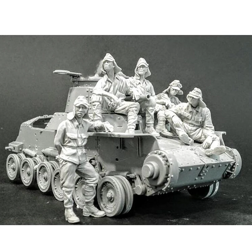 1/35 весы Неокрашенный статуэтка в виде Японии на бретелях с круглым (резервуар не