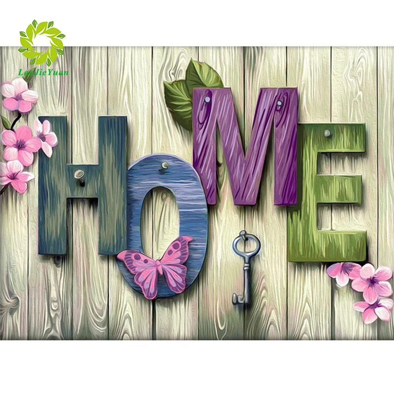 

LaoJieYuan Diamond Painting 5D DIY Paintings Decoration Diamond Home Cross Stitch Home Decoration Diamond Embroidery Mosaic