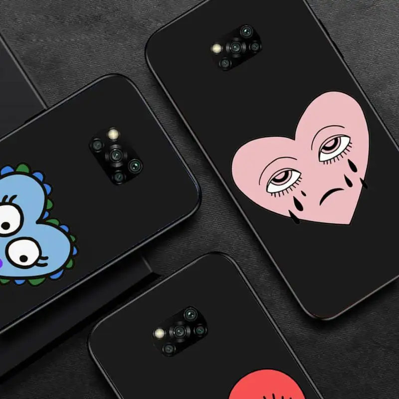 

Evil Eye Third Eye love Phone Case For Xiaomi redmi note mi 7 8 9 10 a s t pro max 4G 5g mobile bags