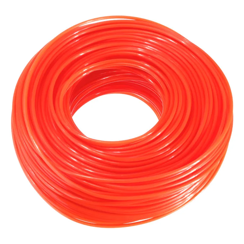 Новый 2 4 мм 1LB триммер Strimmer кусторез нейлоновая веревка шнур Круглый/квадратный