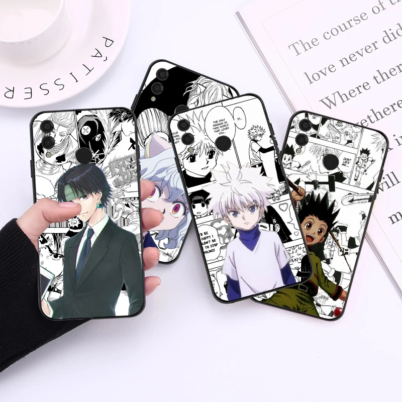 Amine Hunter X Hunter Killua HXH Case Funda For Huawei Honor 7X 8X 8C 9 V9 9X 10 V10 10i V20 20 Lite 30 Lite Back Cover Coques
