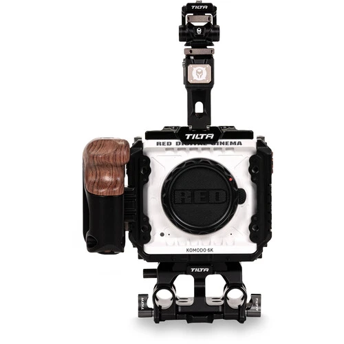 

Tilta RED KOMODO K6 Kit Cage Plate Adpater Wooden Handle Battery Adapter black