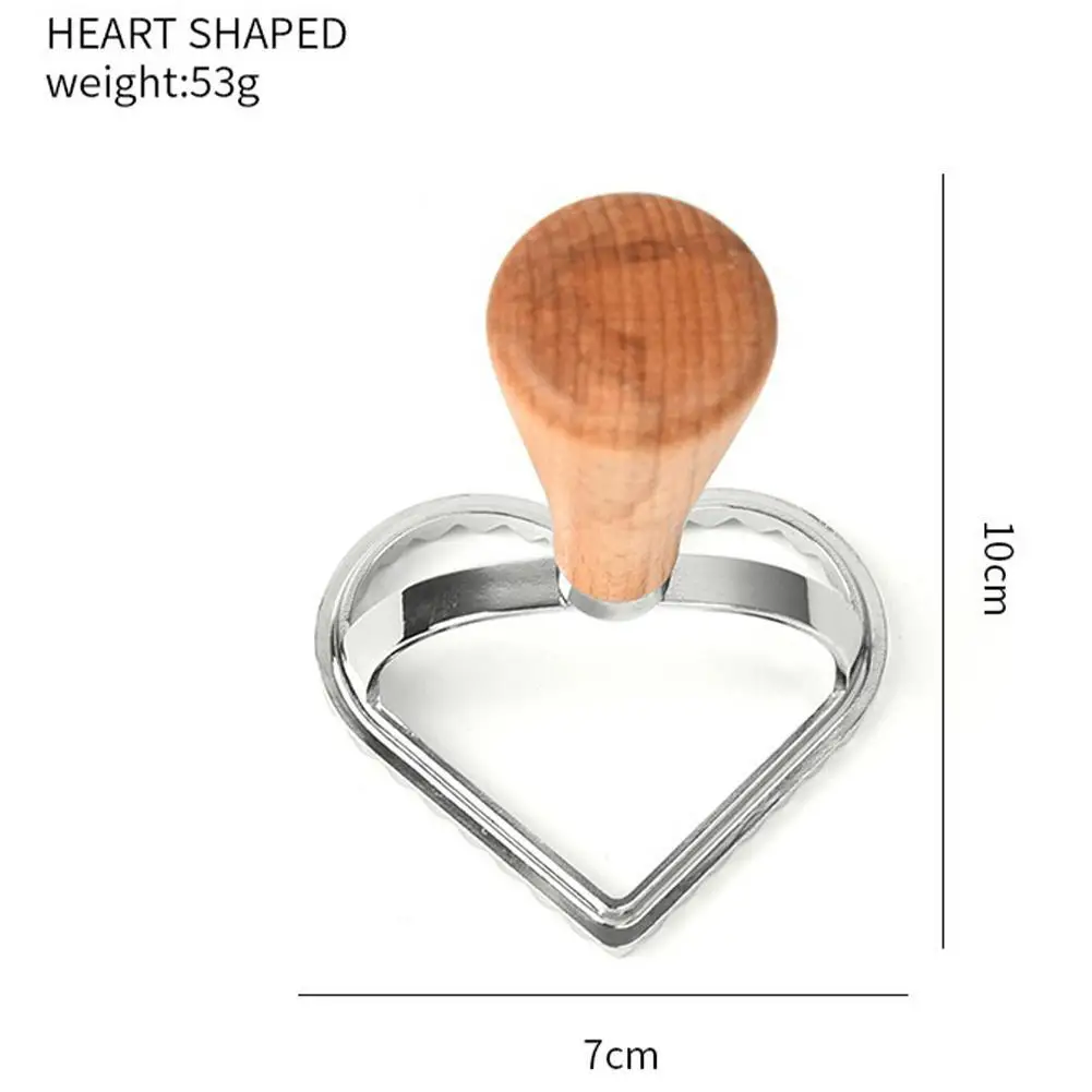 

Steel Cake Pie Biscuit Embossed Baking Tool Dumpling Edge Cake Dessert Mold Baking Accessories Pie Pizza Fruit Cutter