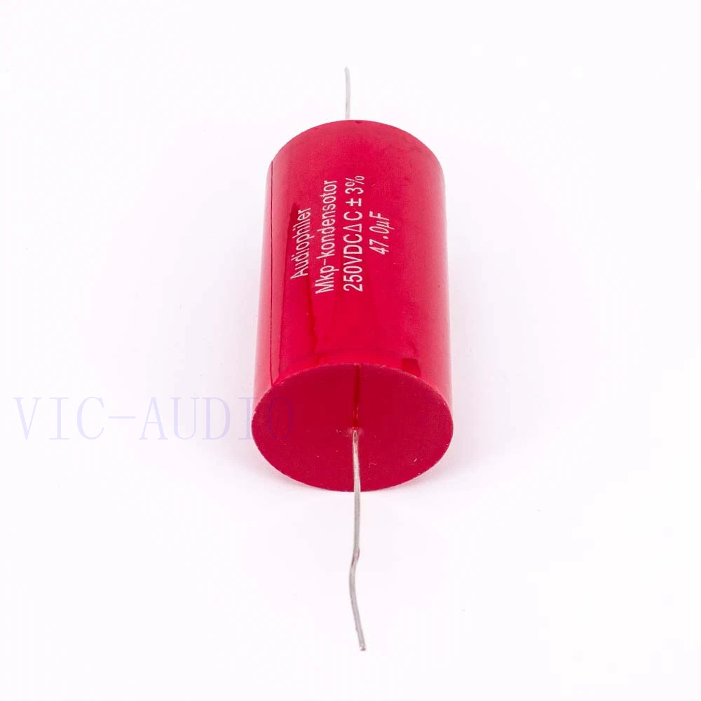 Конденсатор Audiophiler Mkp конденсатор с алюминиевой крышкой 47 (Европа) мкФ 250V