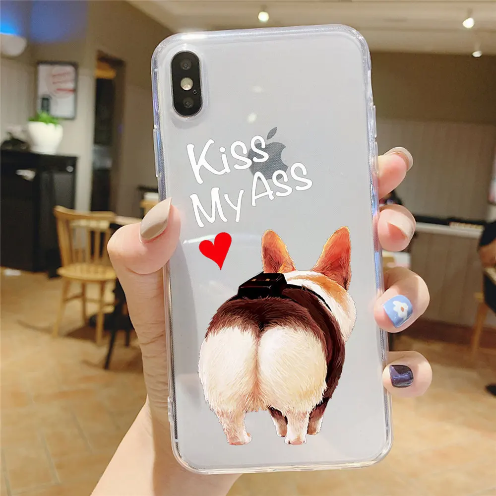 Прозрачный мягкий силиконовый чехол для iPhone 11 Pro Max X XS MAX XR 6 6s 7 8 Plus SE 5|Бамперы| |