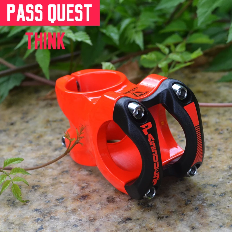 Велосипедный стержень PASS QUEST из сплава DJ/AM/FR/DH горный велосипед 0 градусов 45 мм для