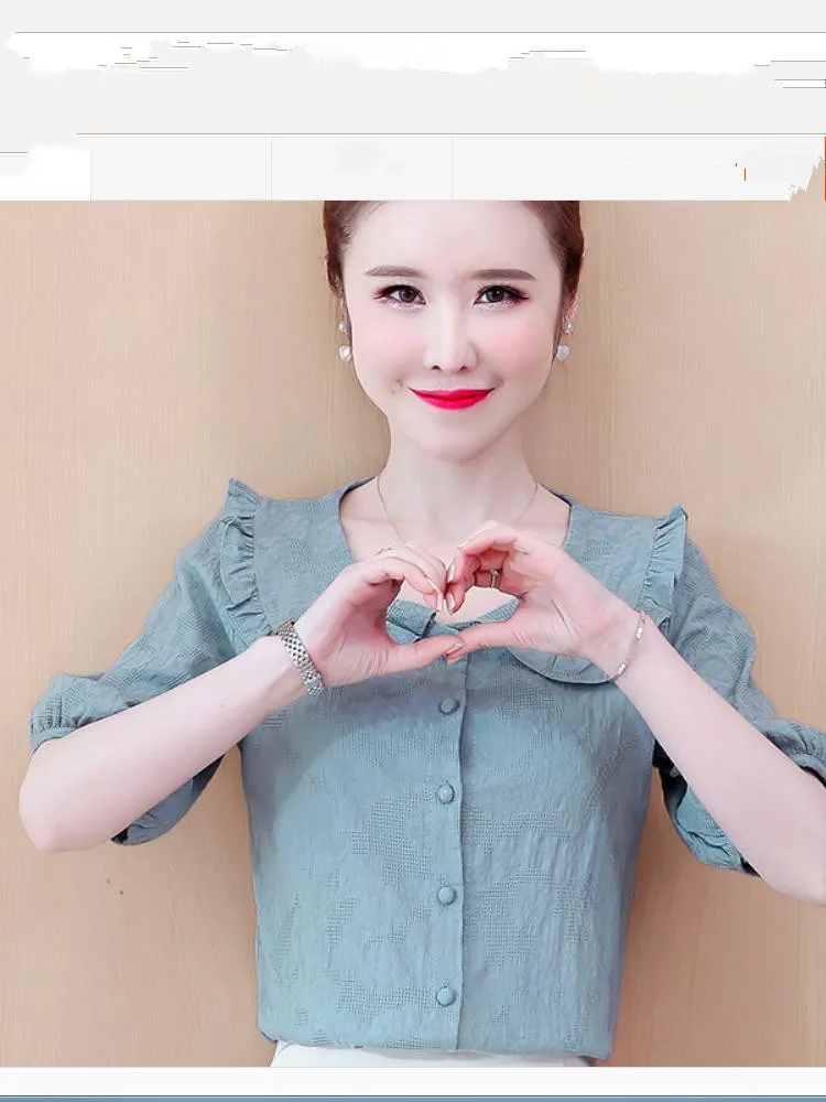 

2021 Summer with New style fashion Women's shirt