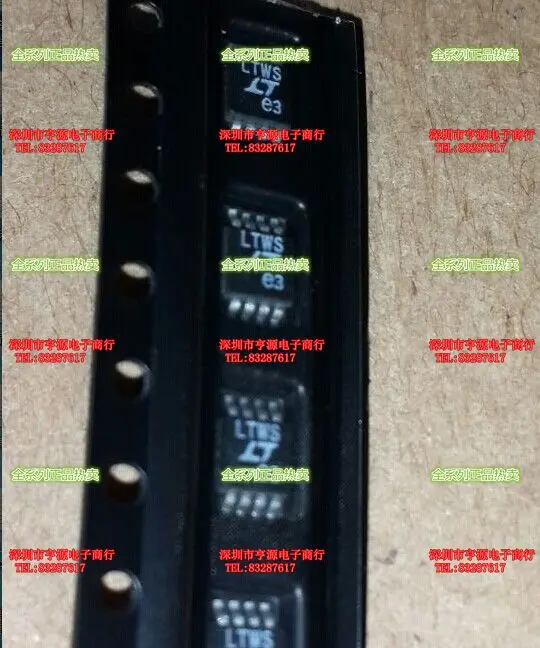 

3 PCS LTC1860 LT1860IMS8 LTC1860CMS8 silk-screen LTWS new imported chips