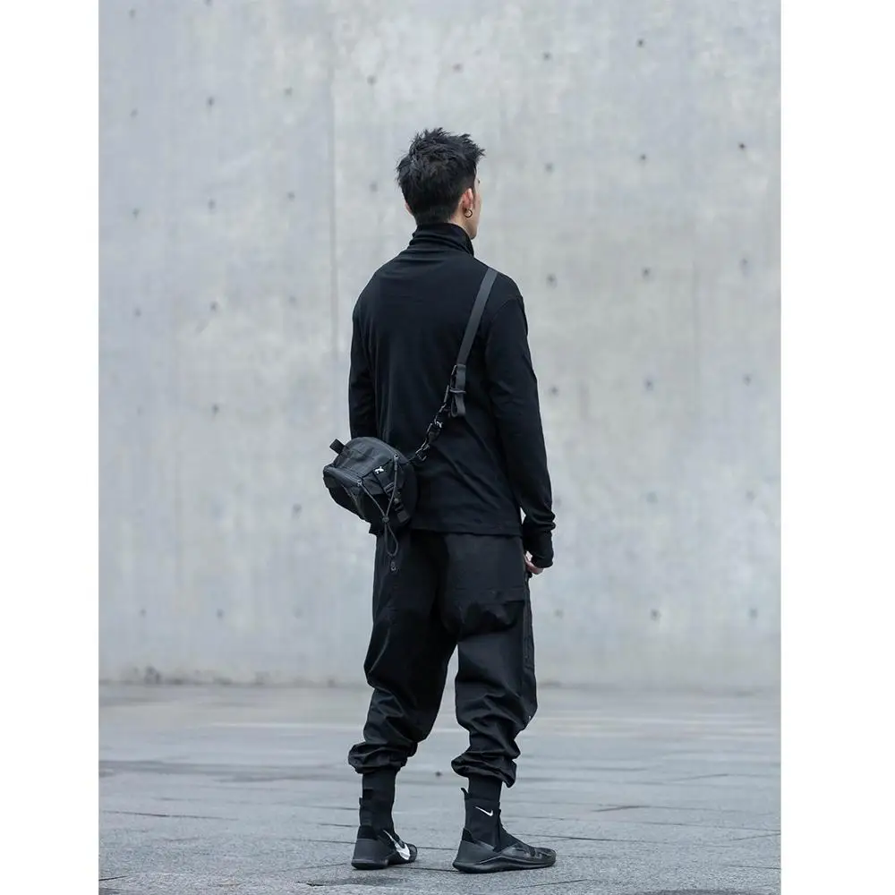 Рубашка с длинным рукавом техника уличная одежда ниндзя | Мужская