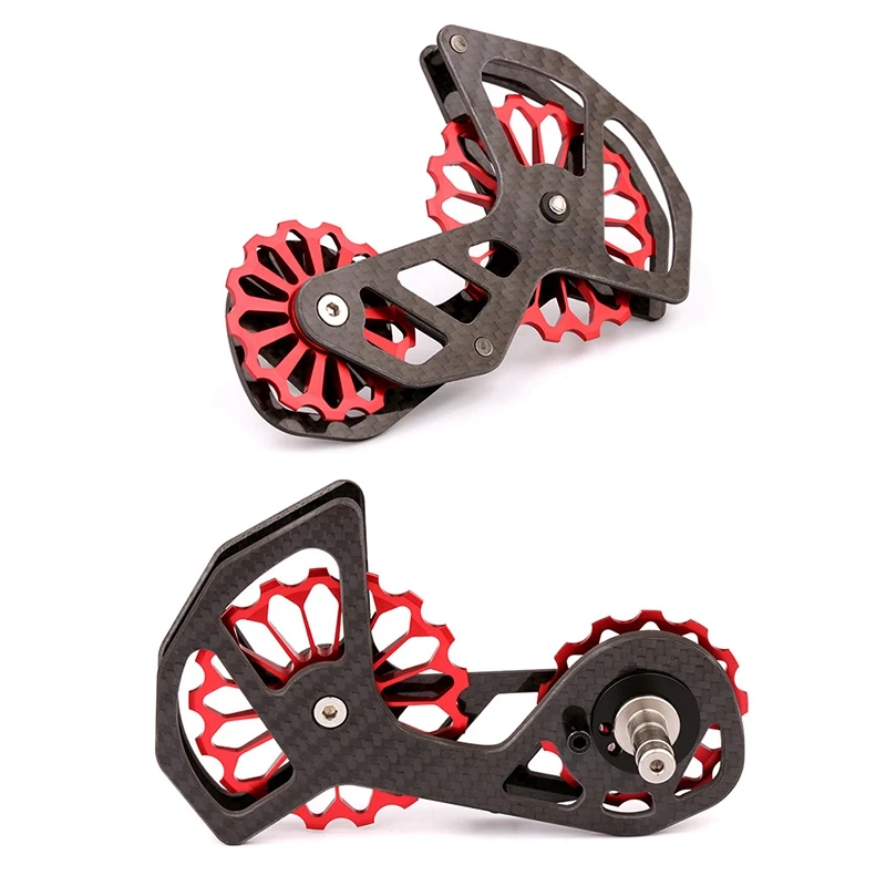 

Bicycle Carbon Fiber Ceramic TW-105 Rear Derailleurs Guide Wheel,for Shiman