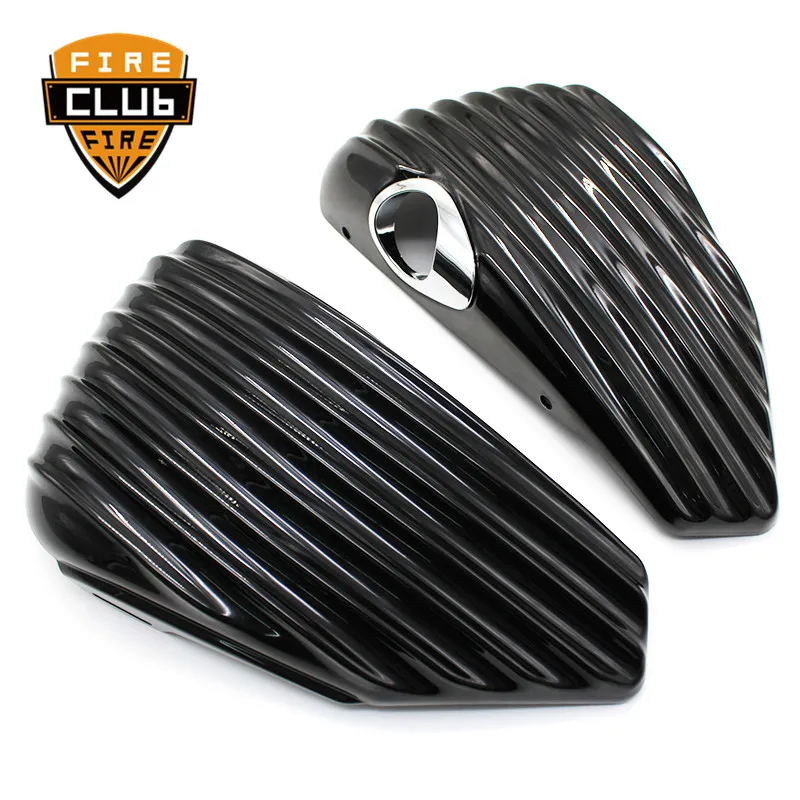 Мотоциклетная Левая Правая сторона Крышка батарейного отсека для Harley Sportster 883 1200 XL 2004-2013 для обтекателя Крышка батарейного отсека
