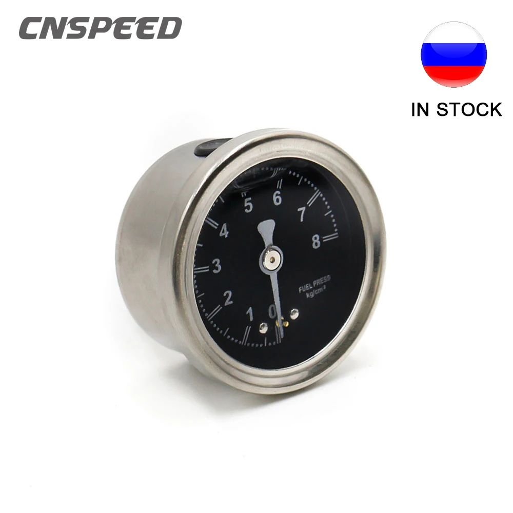 

Универсальный Топливный пресс CNSPEED 1/8 NPT, жидкий заполненный топливный пресс, пресс ure
