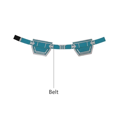 belt Manluyunxiao, карнавальный костюм для женщин, Мстители, Marvel, Карол Дэнверс, тонкий боди, черная вдова, комбинезон, комбинезон, костюм, сделанный - Цвет: belt