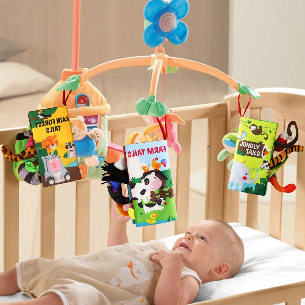 Книжка детская из ткани 3 вида|Чтение| |