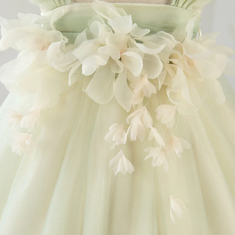 Vestidos de verano para beb&eacute; y ni&ntilde;a, vestido de fiesta de 1er cumplea&ntilde;os, ropa de bautizo del reci&eacute;n nacido de princesa, vestido de bautismo para ni&ntilde;o ni&ntilde;a-3