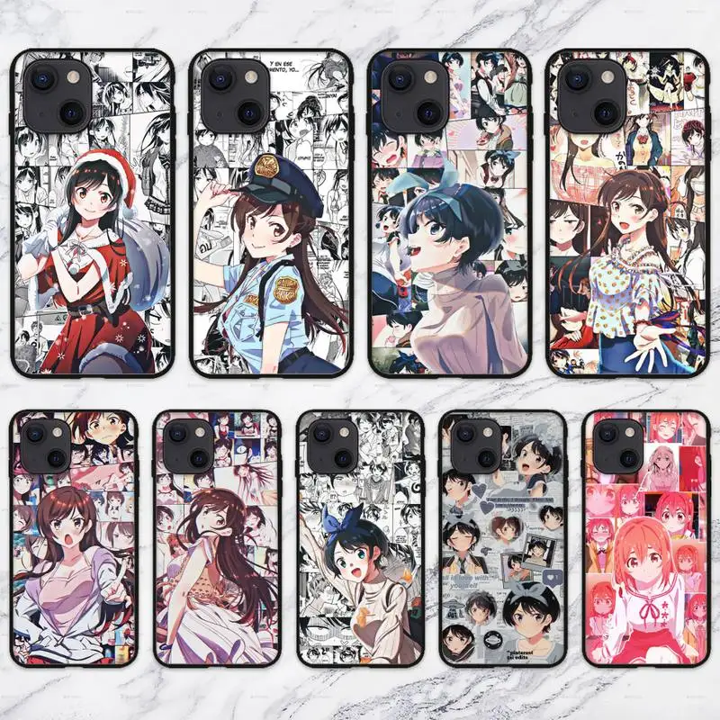 Чехол для телефона Kanojo Okarishimasu с аниме Аренда девушки чехол iPhone 11 12 Mini 13 Pro XS Max X 8 7 6s