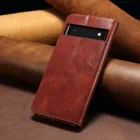 Роскошный кожаный ретро-кошелек с откидной магнитной крышкой для Google Pixel 6 Pro, чехол для Google Pixel 6 с держателем для карт, чехол-подставка для телефона