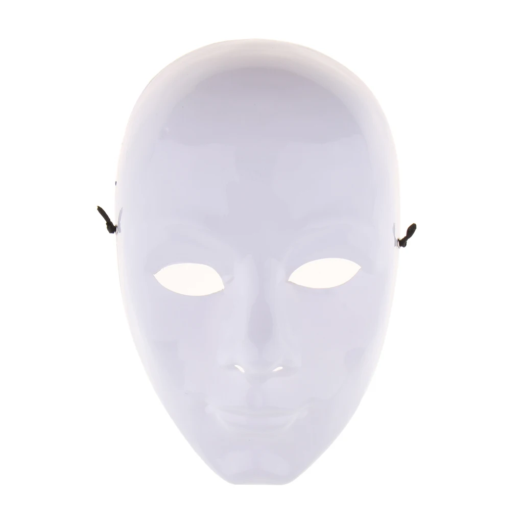 

DIY Unpainted White Blank Face Masquerade Costume s for Party Decoration Accessories