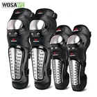 Набор защитных налокотников WOSAWE для мужчин и женщин, защита для езды на велосипеде, нержавеющая сталь, защита для мотокросса