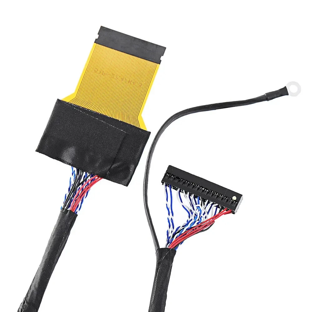 Кабель FFC FPC LVDS 2 8-битных 51-контактных разъема гибкий плоский с ЖК-панелью 550 мм