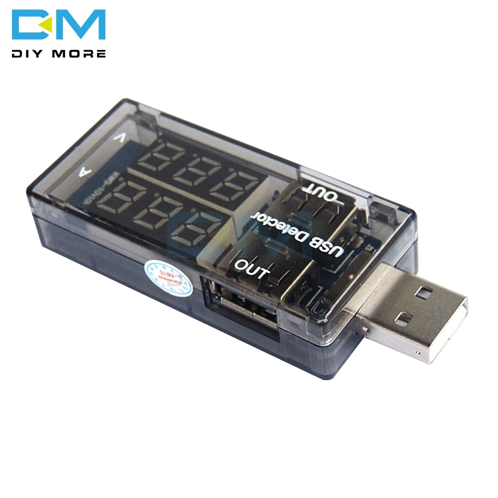 USB зарядное устройство Doctor зарядный детектор напряжения аккумулятор вольтметр