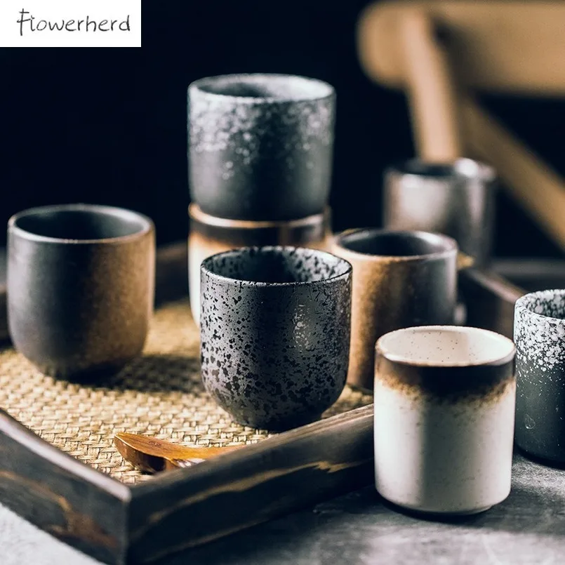 Large Ceramic Tea Cup Teaware Kung Fu Set Japanese Style Tableware Hotel Porcelain Teacup | Coffee Cups