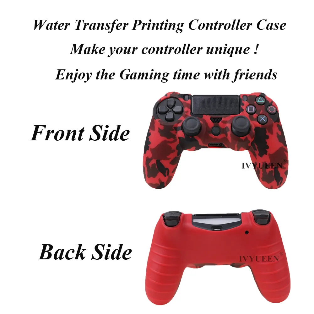 IVYUEEN для Sony PlayStation 4 PS4 Pro Тонкий силиконовый чехол с контроллером защитный