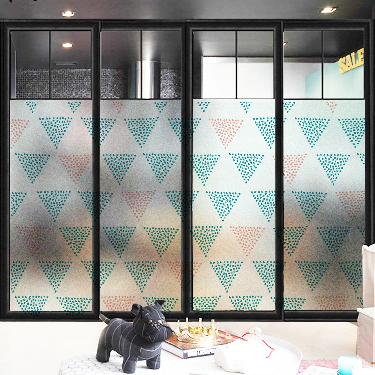 Таможня Размер статическое цепляющееся Окно Фольга Геометрия защита