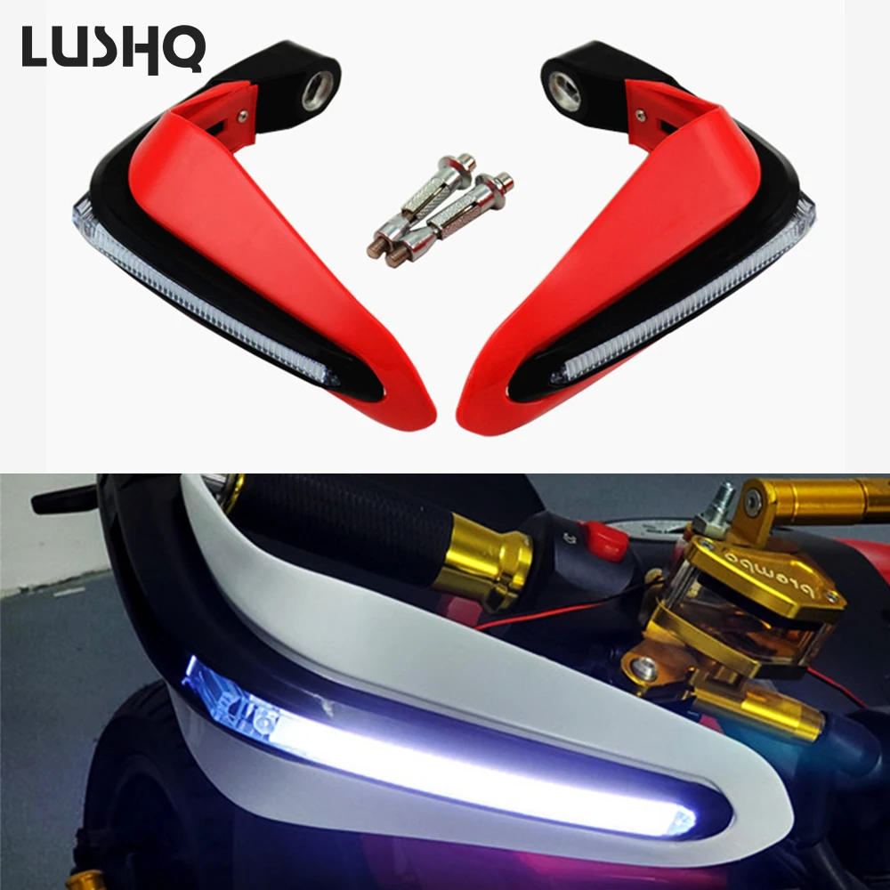 

Защита для рук на мотоцикл, защита на руль с подсветкой для bmw k1200s, honda, vtr, 1000f, benelli, trk, yamaha mt, 10