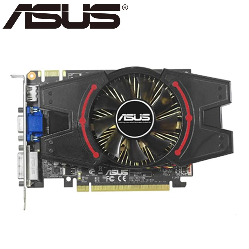 Видеокарта ASUS GTS 450 1 Гб бит графические карты для nVIDIA Geforce GPU HDMI Dvi VGA б/у GTS450 |