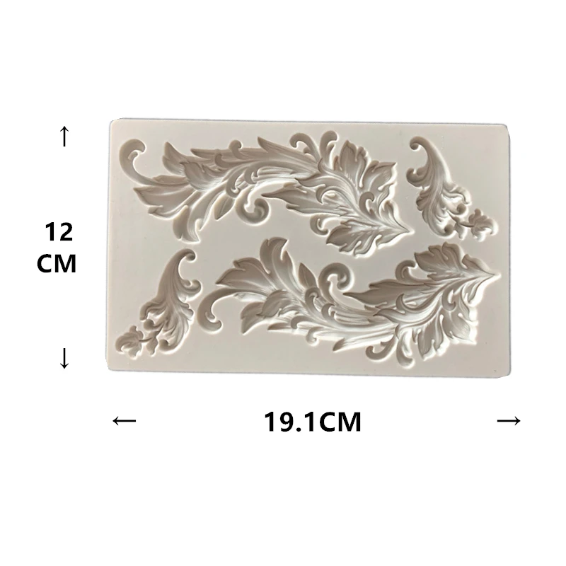Европейская ретро рельефная силиконовая форма керамическая глина 3D настенная