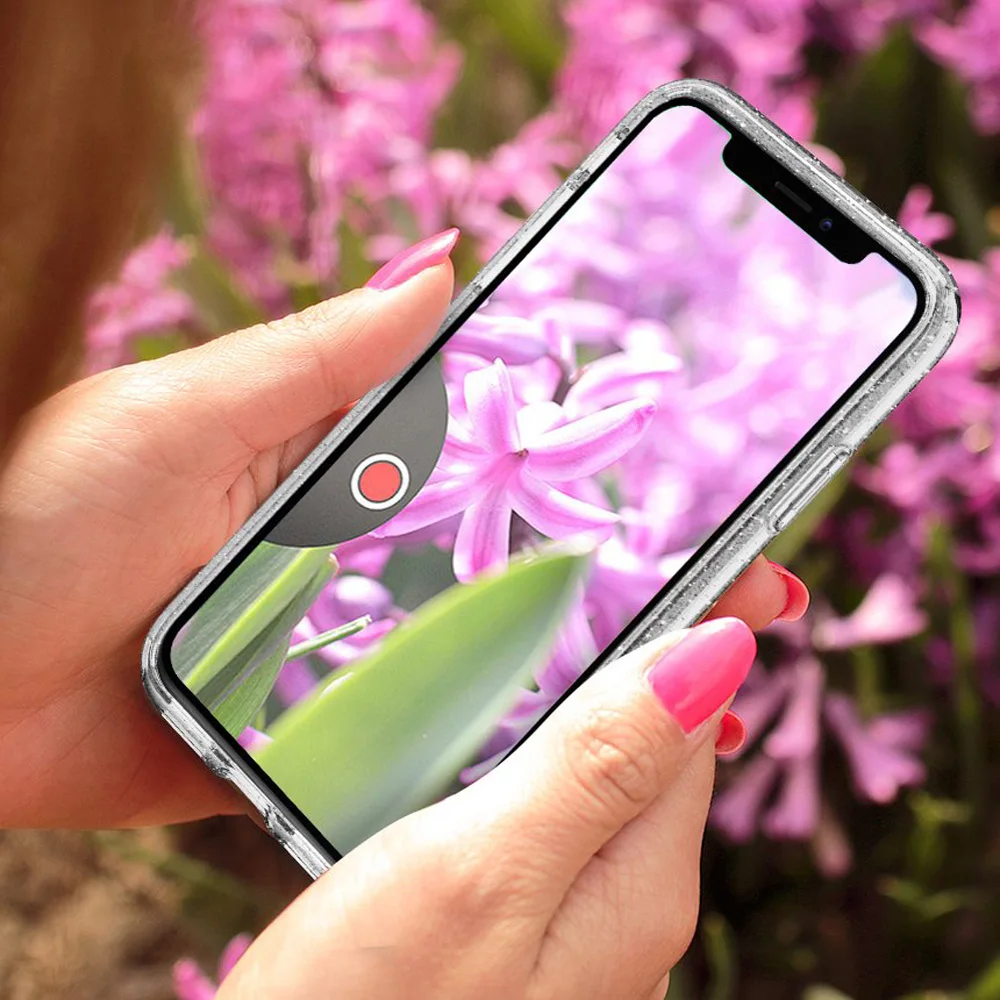 Esobest блестящий чехол с жидкими кристаллами для iPhone 12 Pro Xs Max Xr из ТПУ блестками IP 11 6