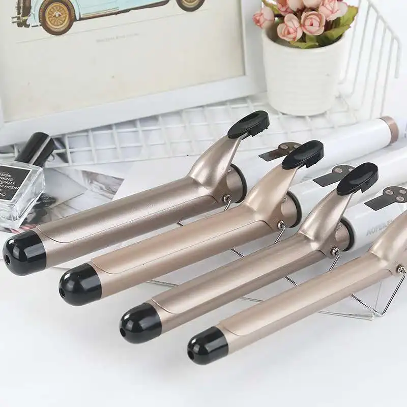 

LR Arrival Professional 9mm-38mm Curling Iron Hair Waver Pear Flower Cone Electric Curling Wand Roller Styling Tools