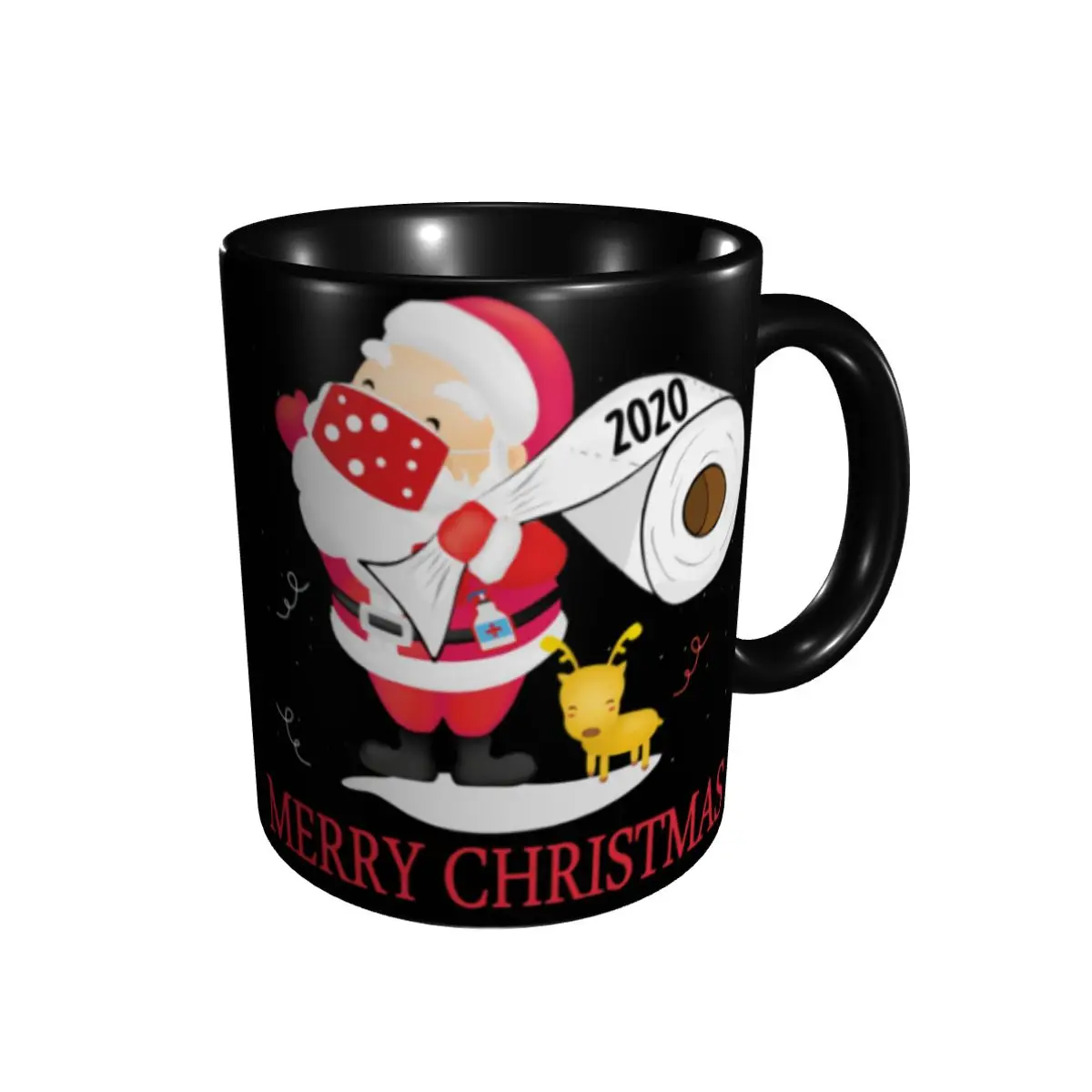 

Promo Christmas 2020 The One Where We Were Quarantined Mugs Creative Cups Mugs Print Humor Graphic 59 multi-function cups
