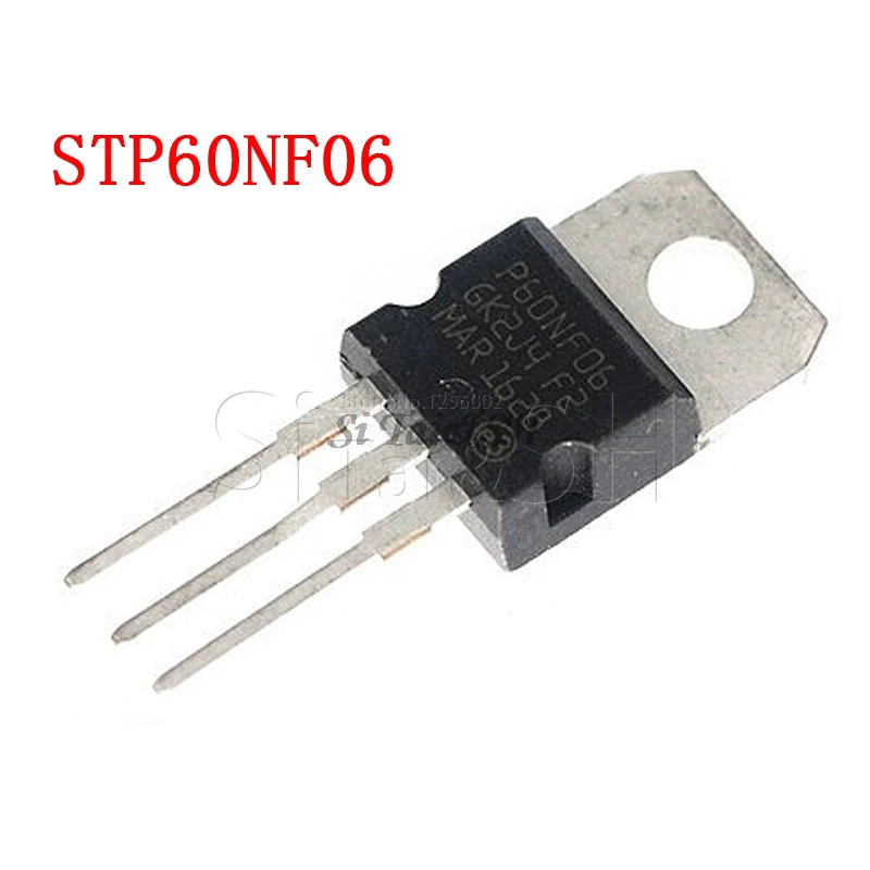 

10pcs/lot STP60NF06 60NF06 TO-220 transistor new original