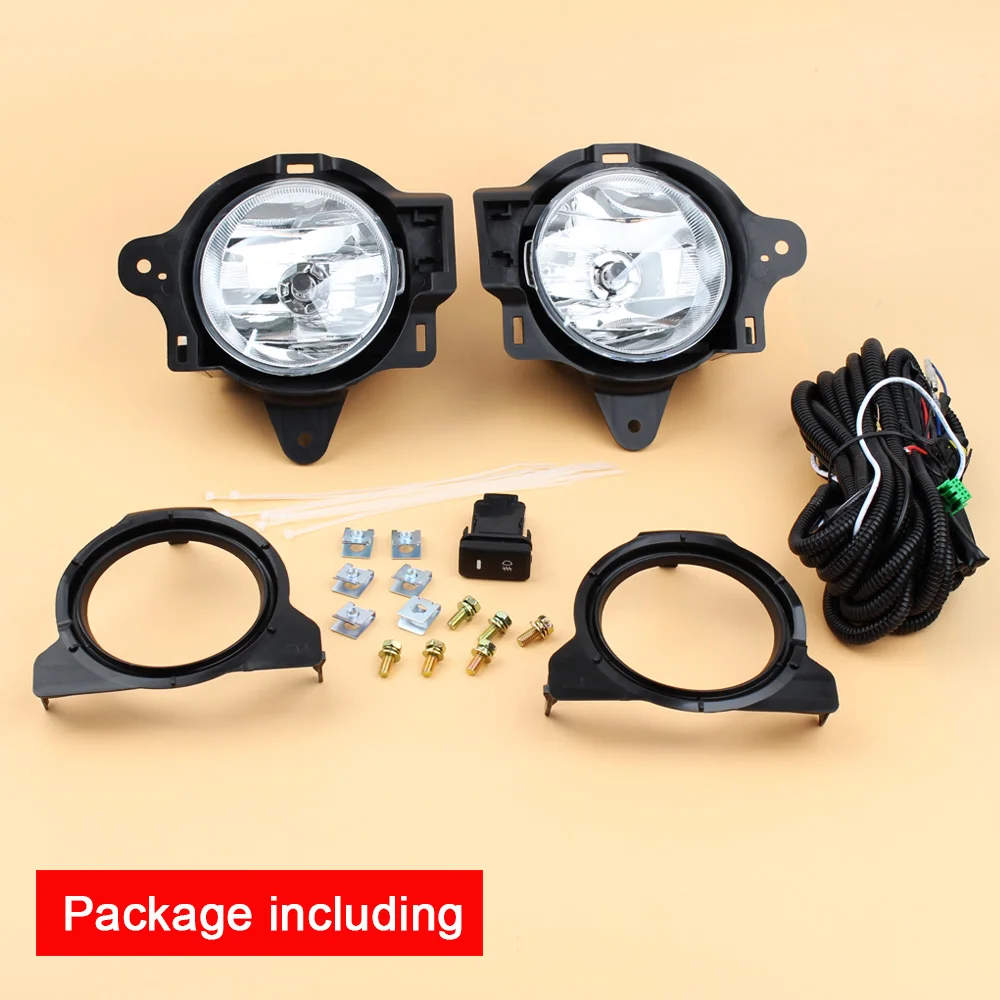 Автомобильная противотуманная фара в сборе 1 пара 12 В с крышкой на