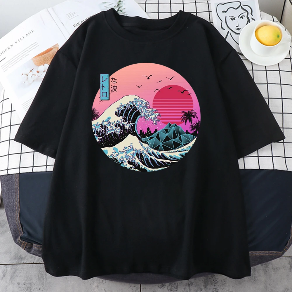 Japan Street Haikyuu Style Print Women T Shirts Fashion Breathable Tee Clothes Crewneck Summer T-Shirt Loose Casual Soft T Shirt