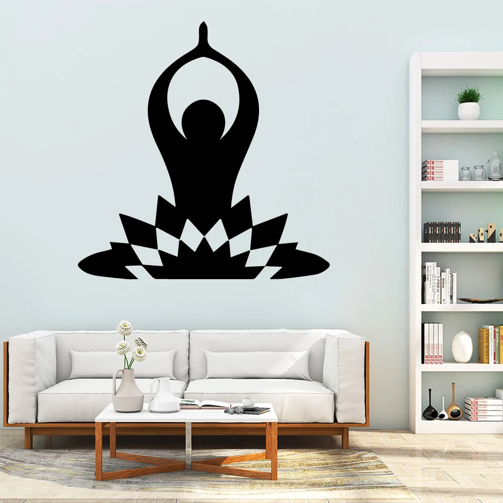 

Hot Yoga Home Decorations Pvc Decal Home Decoration Accessories For Living Room Bedroom Wall Decal Muursticker
