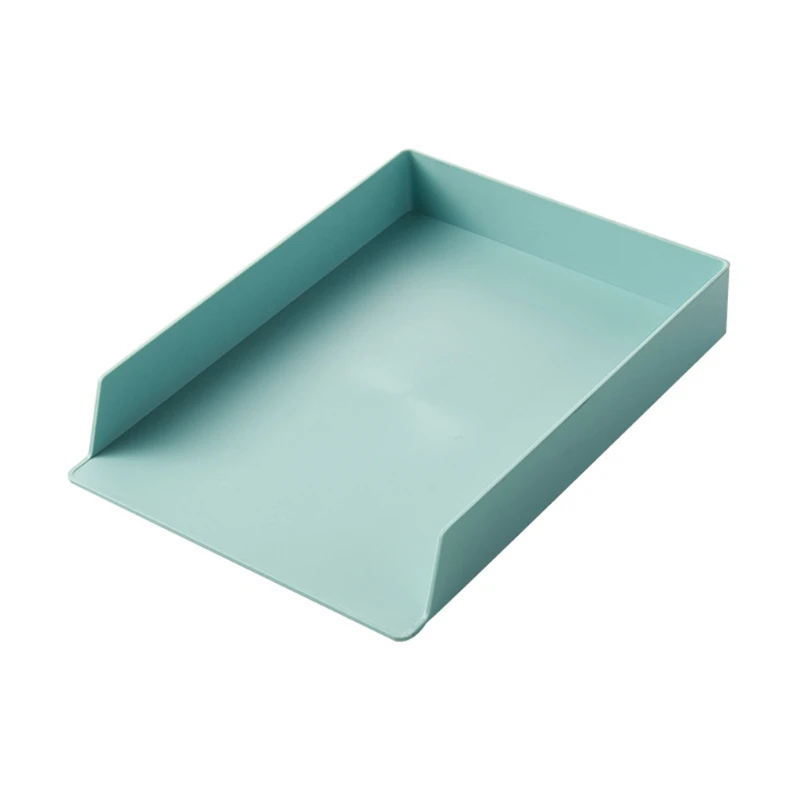

A4 Paper Organizer Document Plastic Case Office Table Desk Storage Superposition Filling File Box