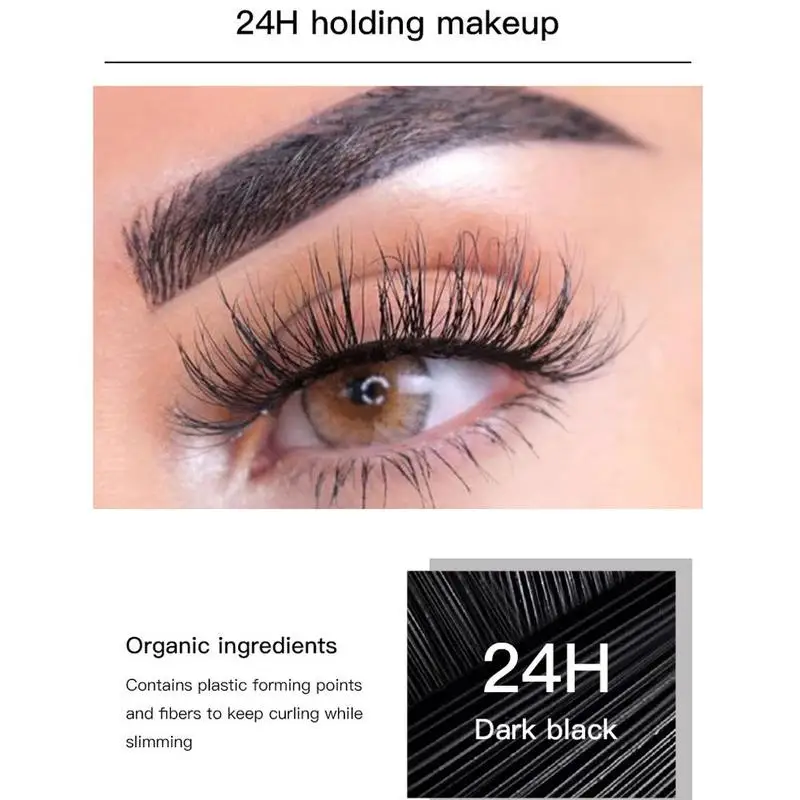 Новая тушь для ресниц 4d из шелкового волокна Rimel Объем Экспресс накладные ресницы