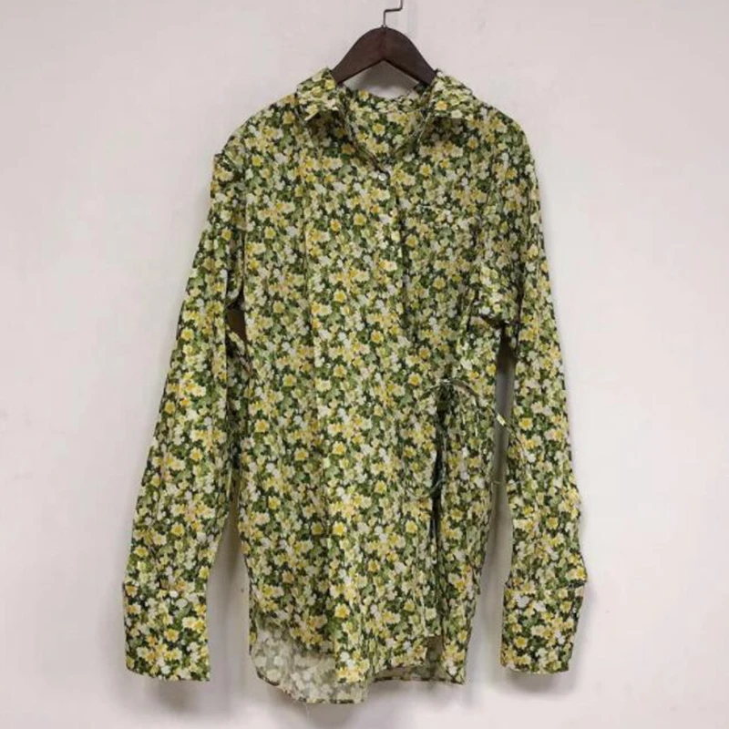 

Woman Long Sleeve Floral Shirts Blouses 2021