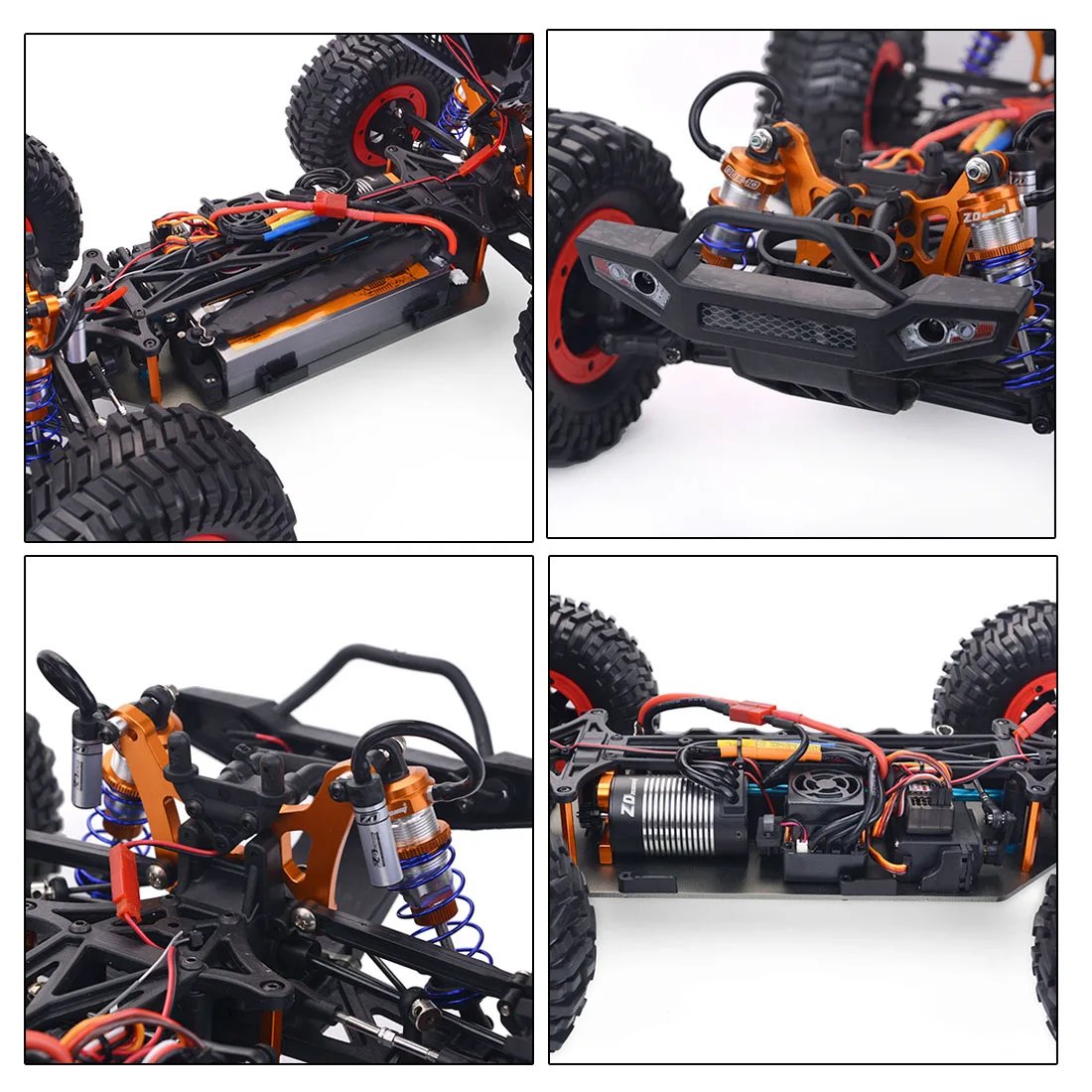 ZD Racing ROCKET DBX-10 1/10 4WD 80 км/ч 2 4G бесщеточный мотор высокоскоростной автомобиль с