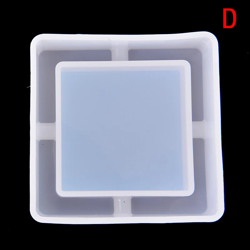 1 шт. круглые силиконовые формы для цветов сердечек ювелирных изделий брелок